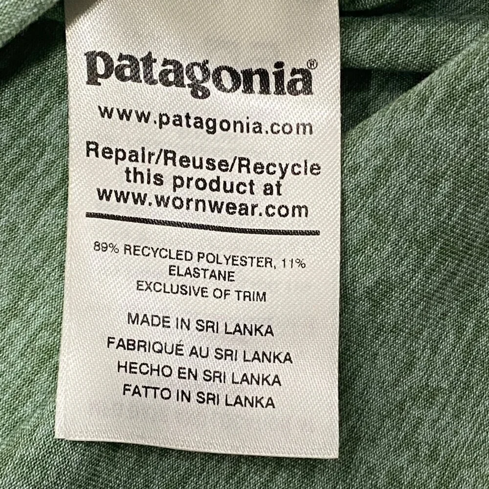 Patagonia Seabrook Pullover Hoodie Green Size S outdoor hiking camping - Picture 5 of 9